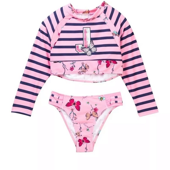 Juicy Couture Other - EUC juicy couture 2 piece rash tankini size 10